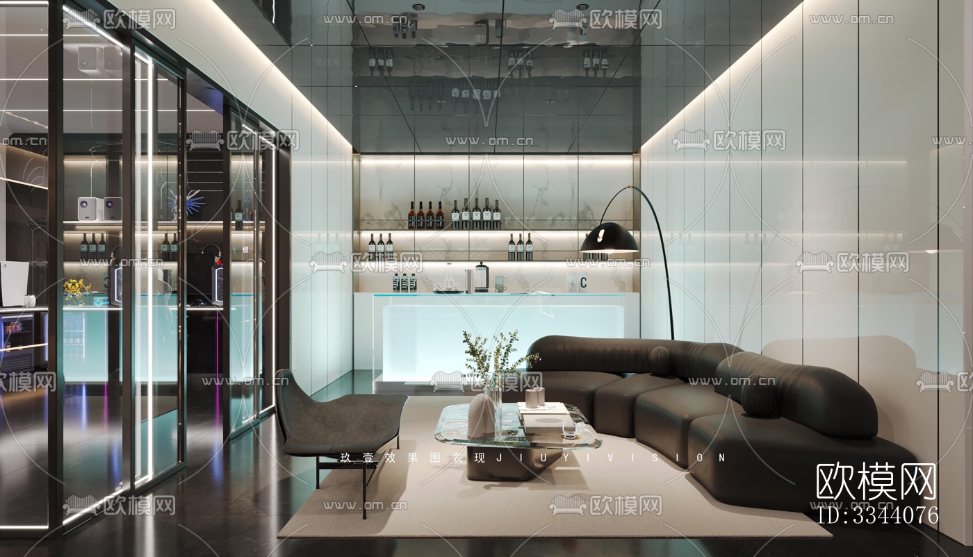 现代别墅效果图下载（渲染图6）