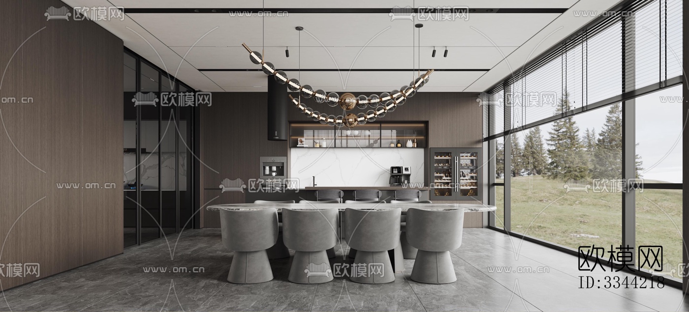 现代别墅效果图下载（渲染图5）