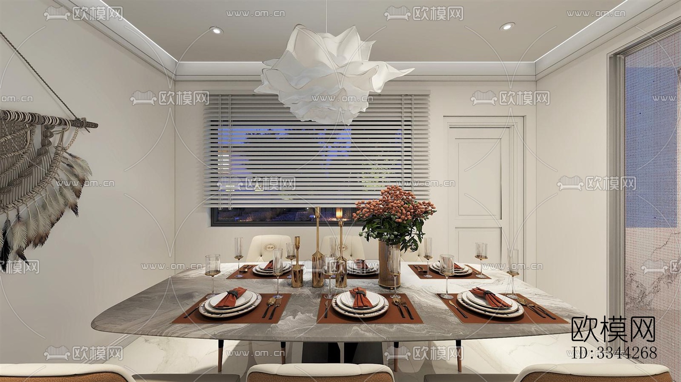 现代别墅效果图下载（渲染图1）