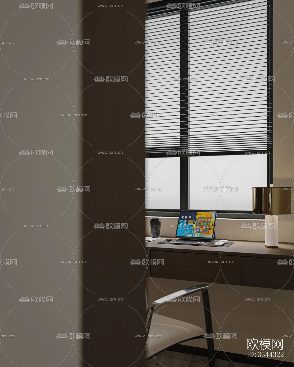 现代别墅效果图下载（渲染图7）