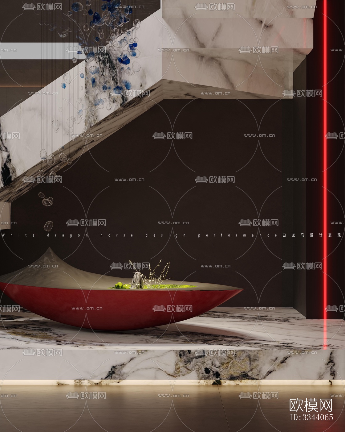 现代别墅效果图下载（渲染图12）