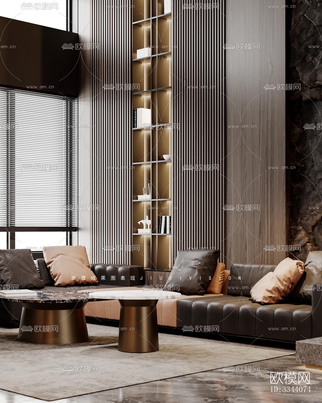 现代别墅效果图下载（渲染图7）