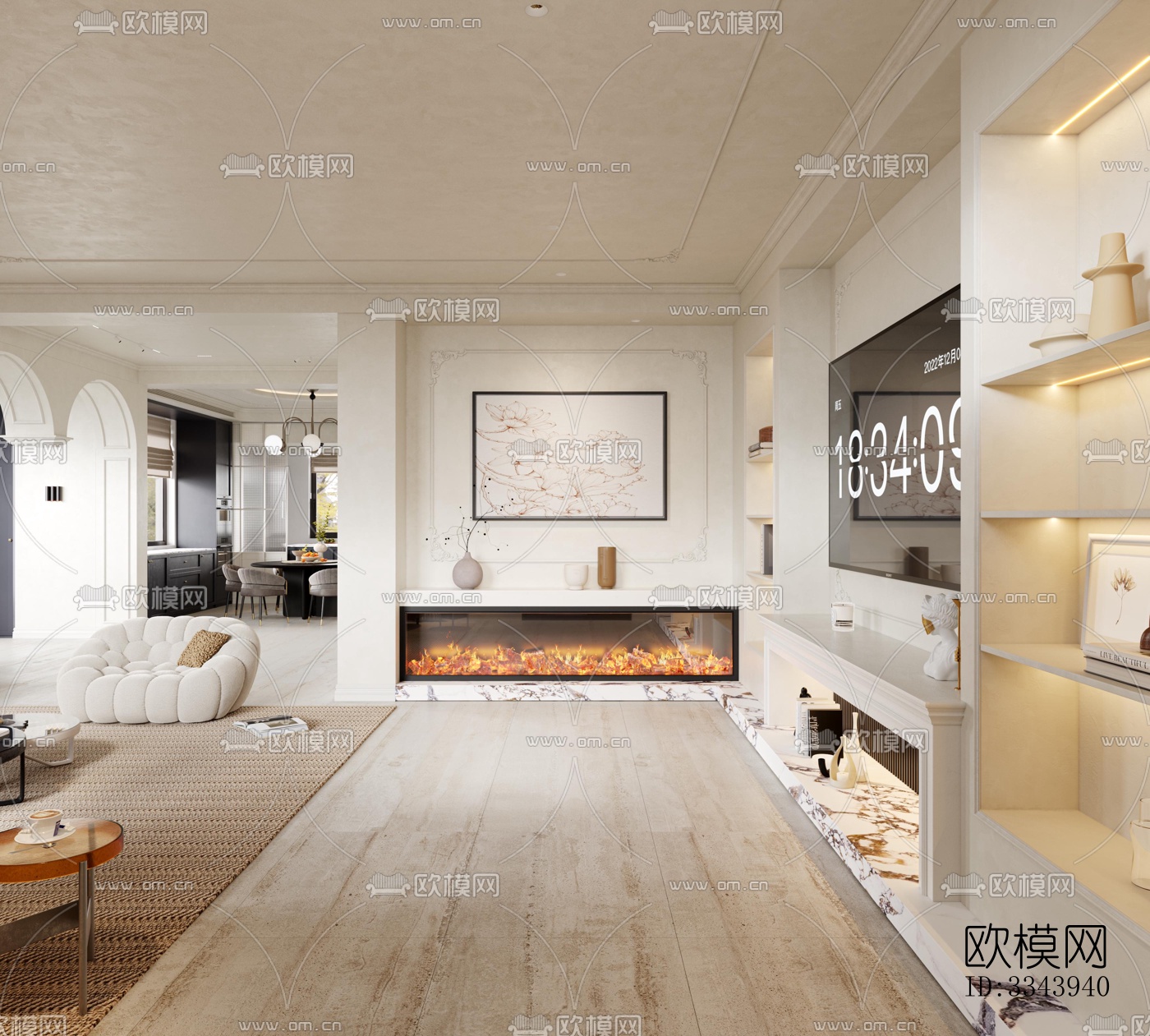 现代别墅效果图下载（渲染图5）