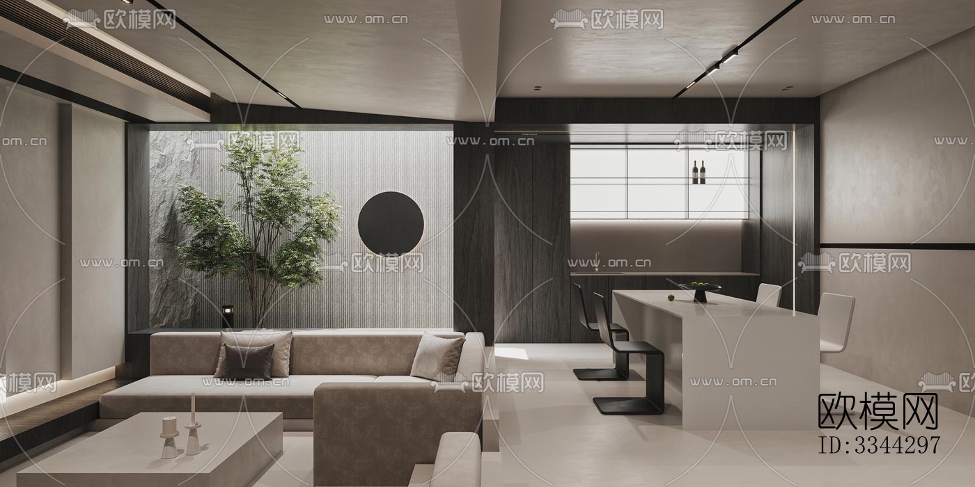 现代别墅效果图下载（渲染图7）