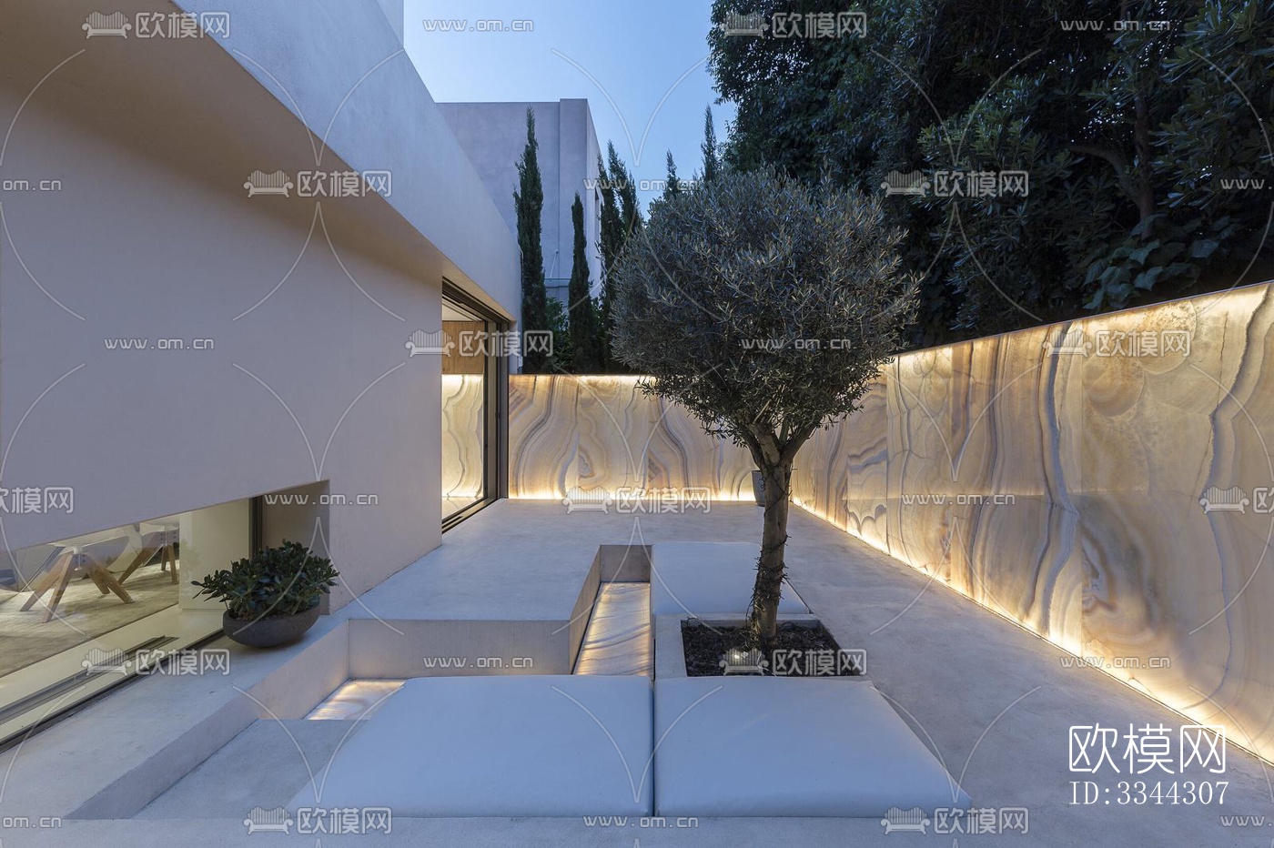 现代别墅效果图下载（渲染图5）