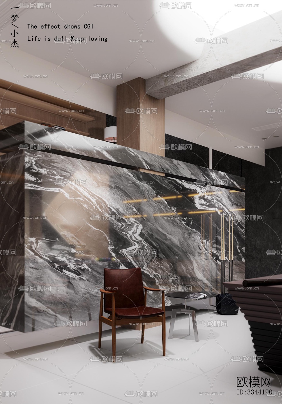 现代别墅效果图下载（渲染图15）