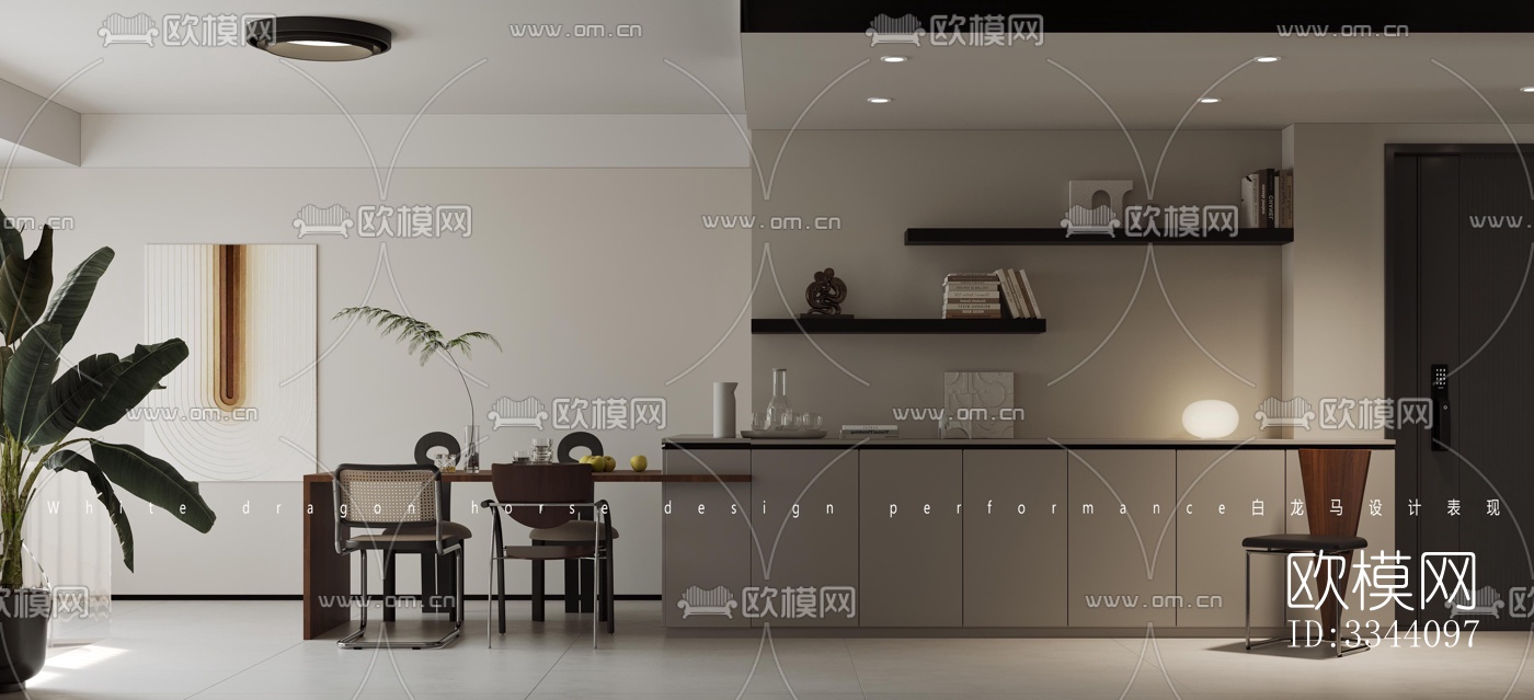 现代别墅效果图下载（渲染图9）