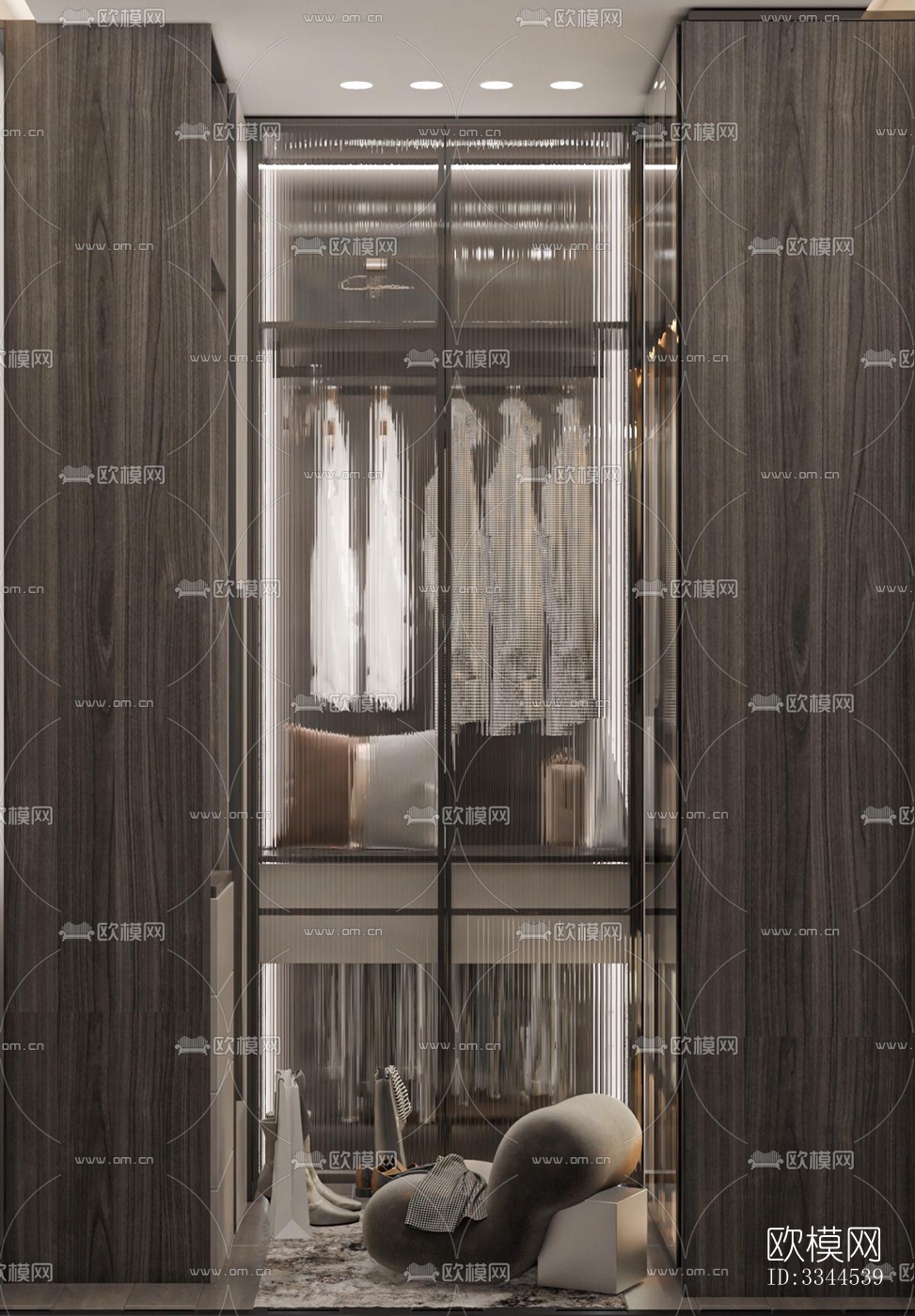 现代卧室效果图下载（渲染图7）