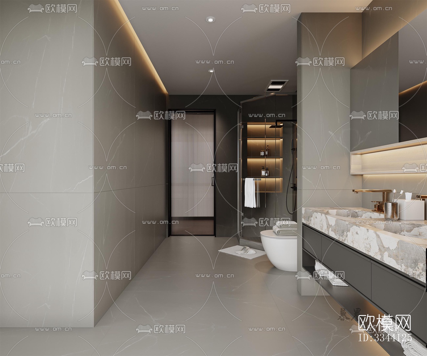 现代别墅效果图下载（渲染图6）