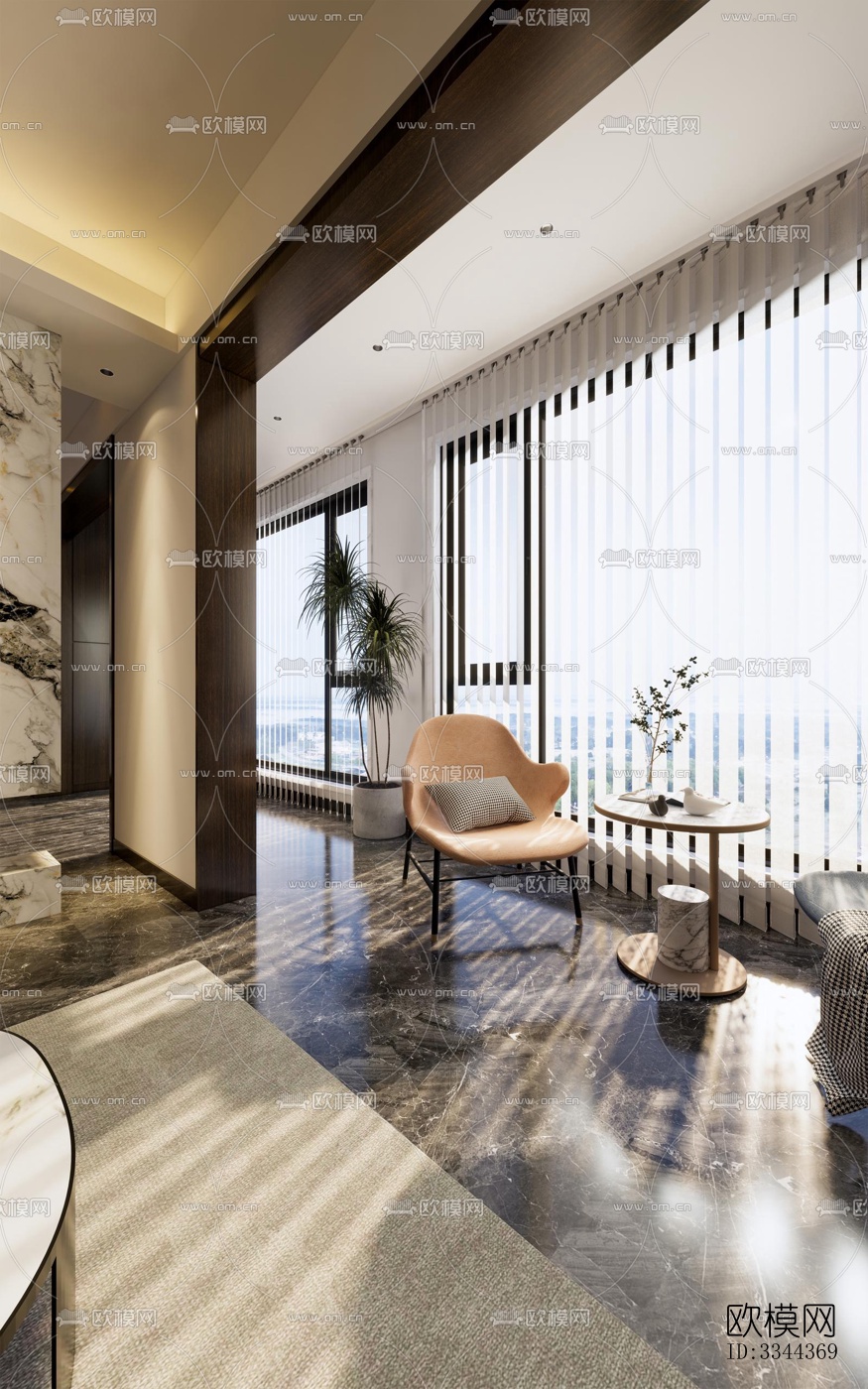 现代别墅效果图下载（渲染图3）