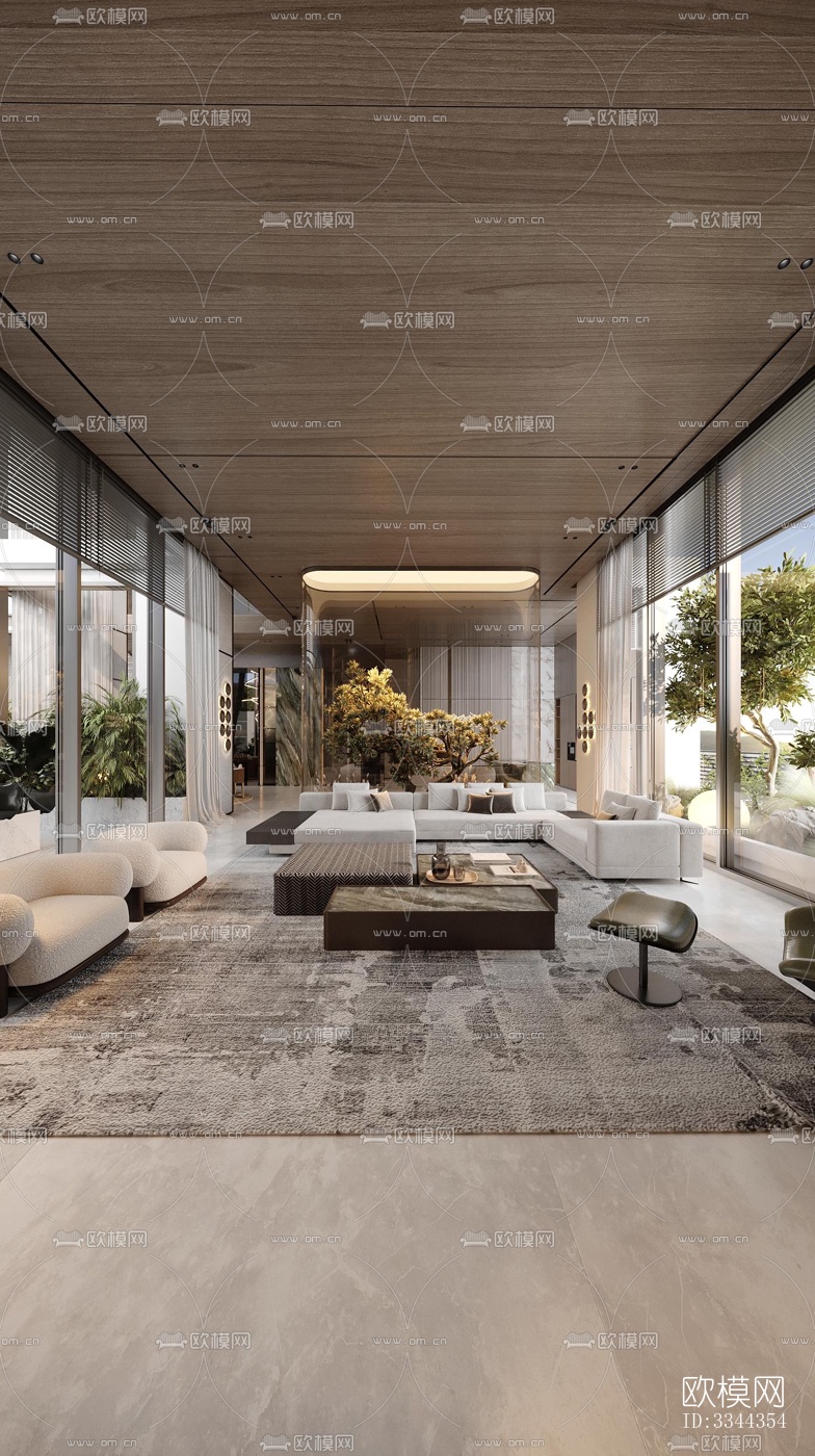 现代别墅效果图下载（渲染图11）