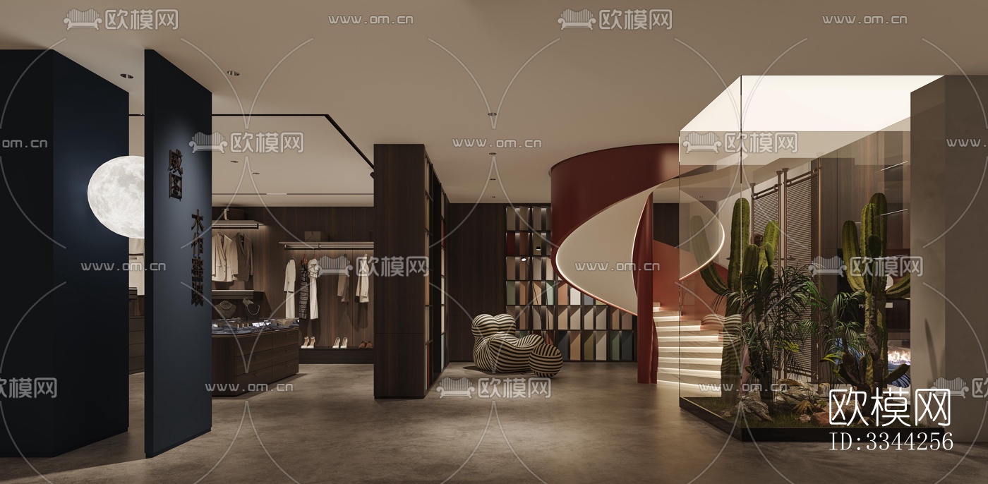 现代别墅效果图下载（渲染图16）