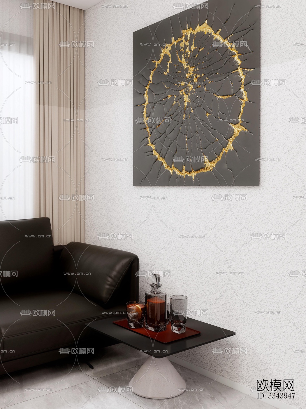 现代别墅效果图下载（渲染图3）