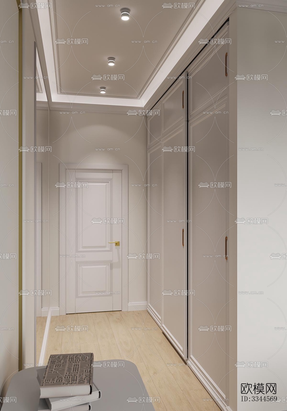 现代卧室效果图下载（渲染图9）