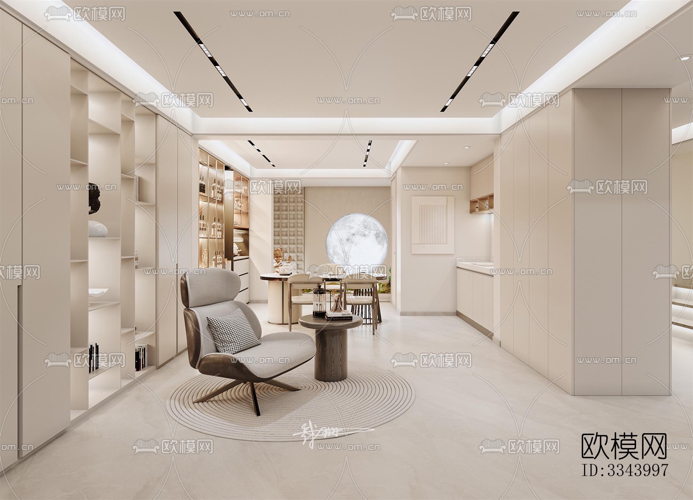 现代别墅效果图下载（渲染图5）