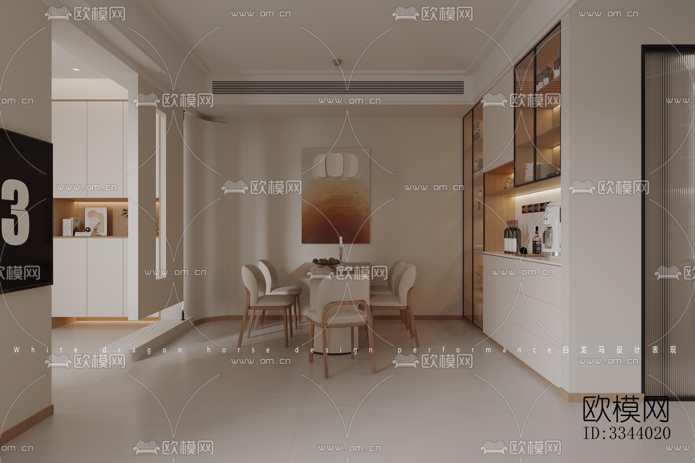 现代别墅效果图下载（渲染图7）