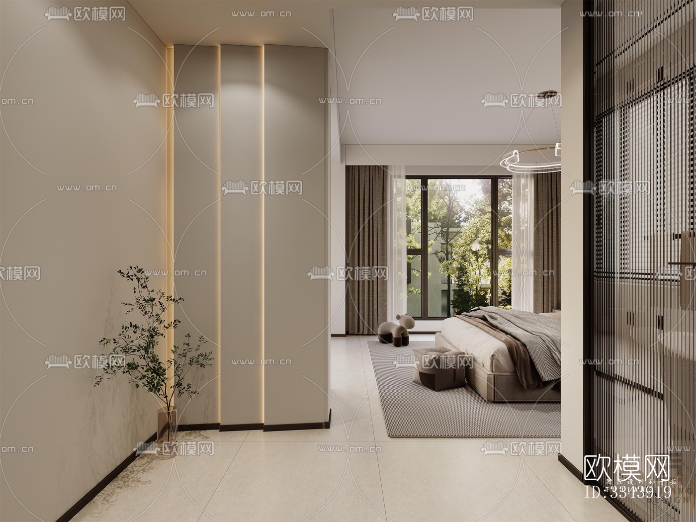 现代别墅效果图下载（渲染图4）