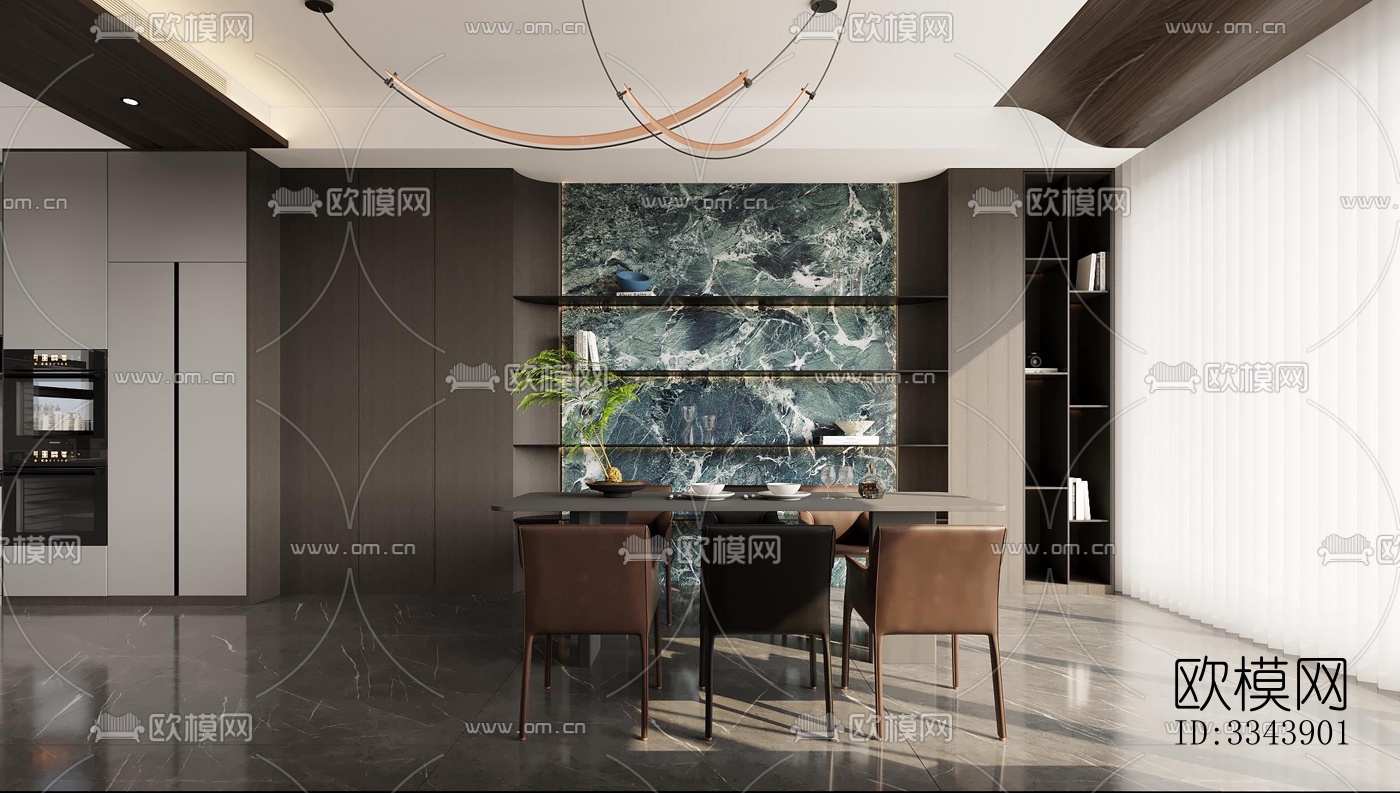 现代别墅效果图下载（渲染图7）