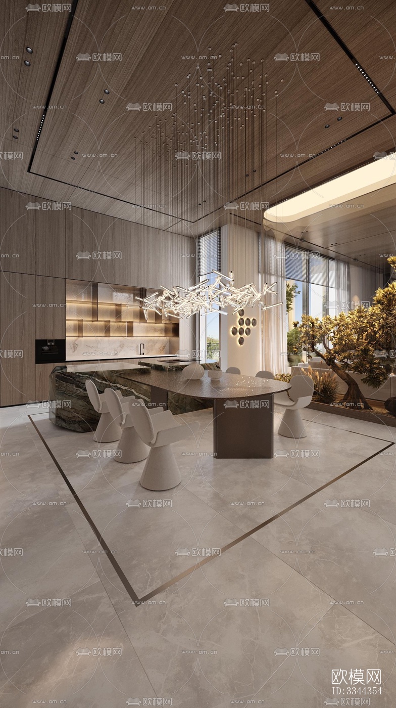 现代别墅效果图下载（渲染图15）