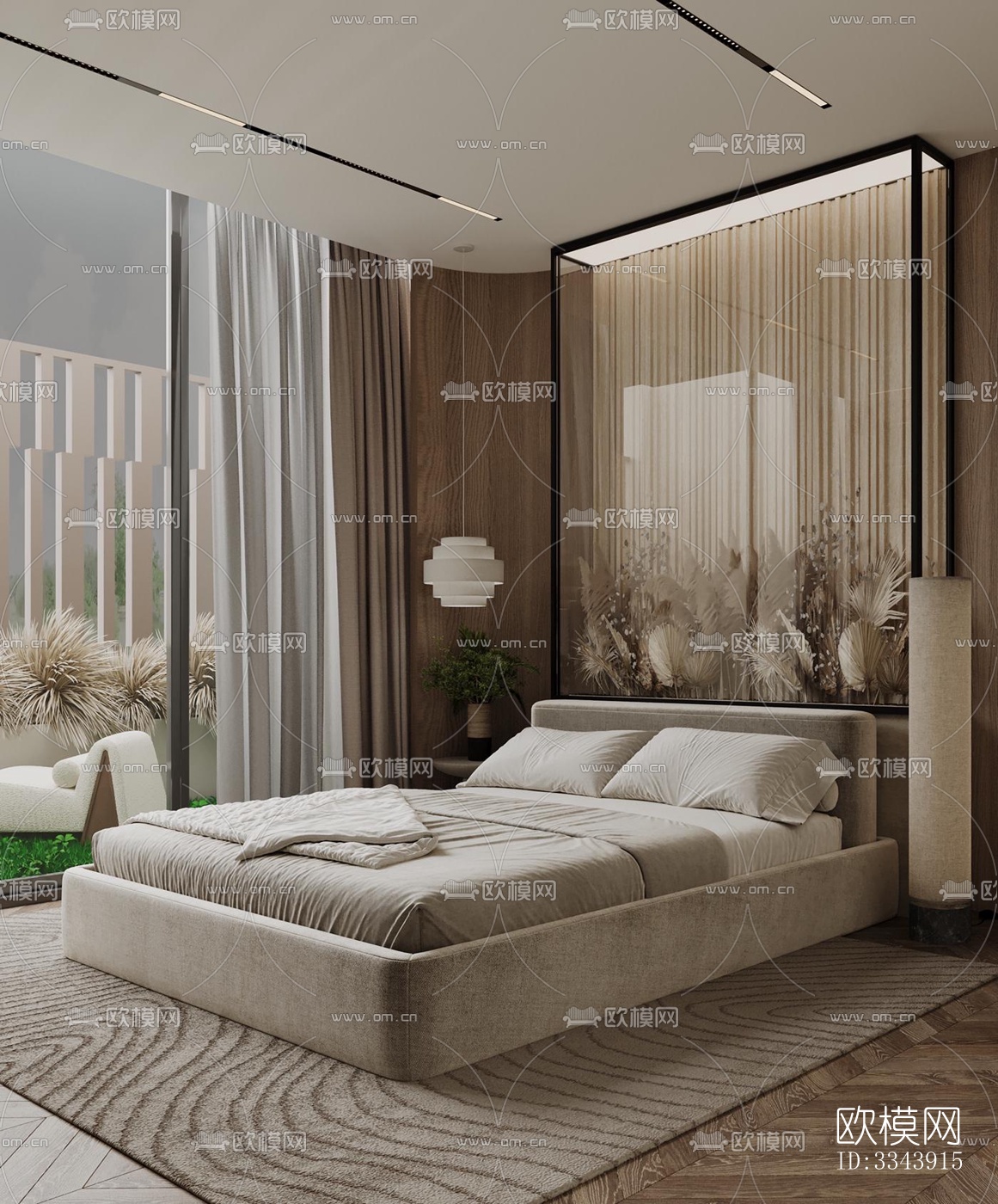 现代别墅效果图下载（渲染图5）