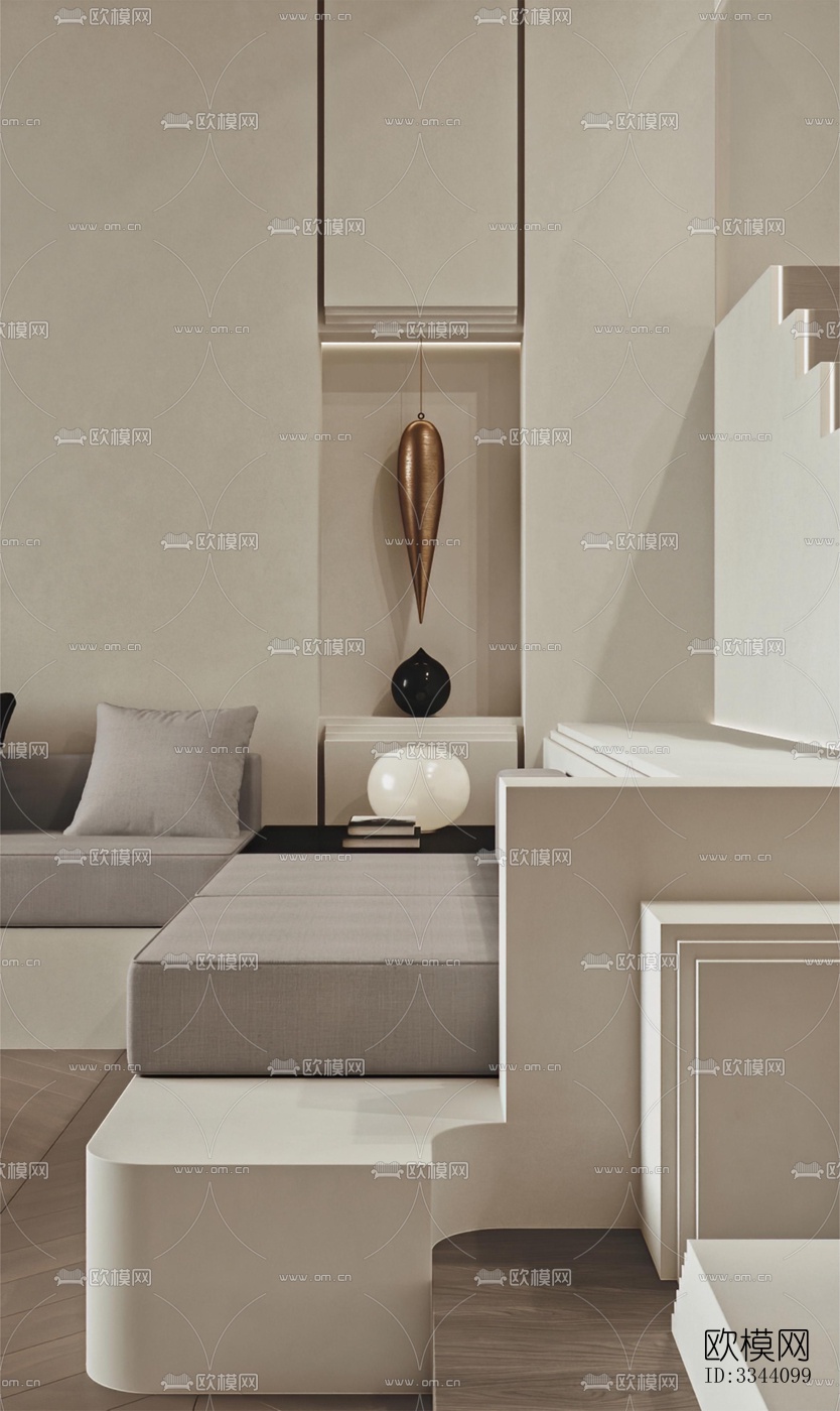 现代别墅效果图下载（渲染图12）