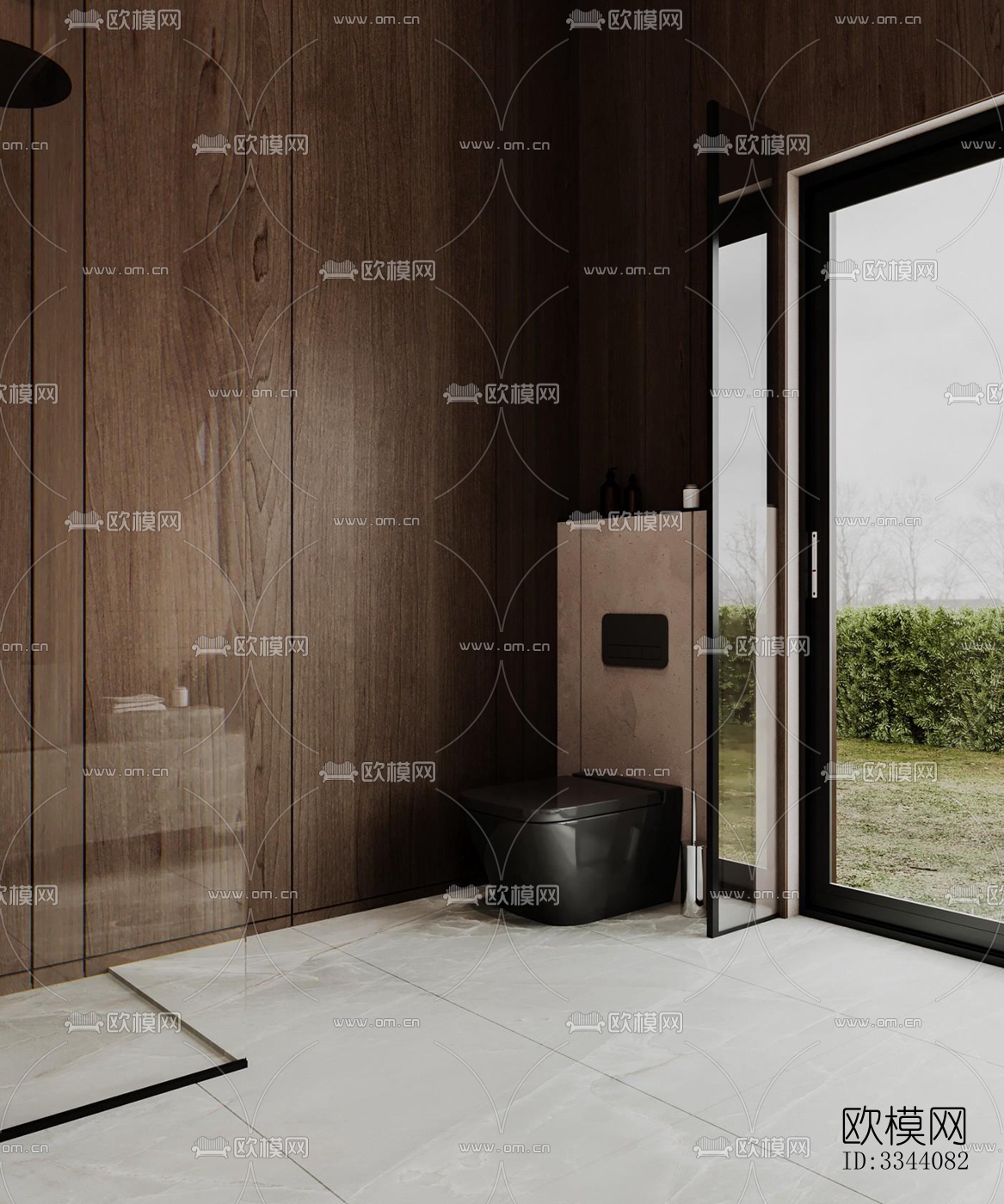 现代别墅效果图下载（渲染图4）