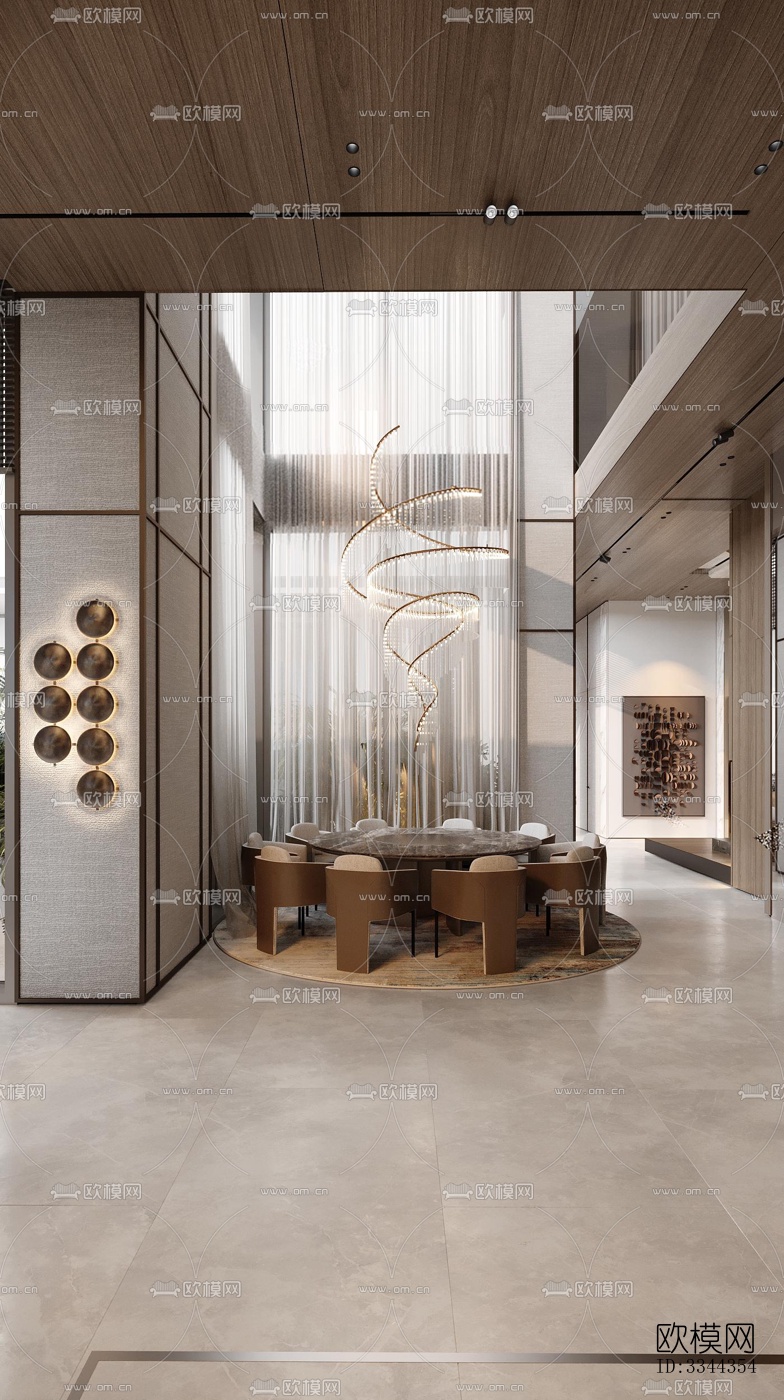 现代别墅效果图下载（渲染图12）