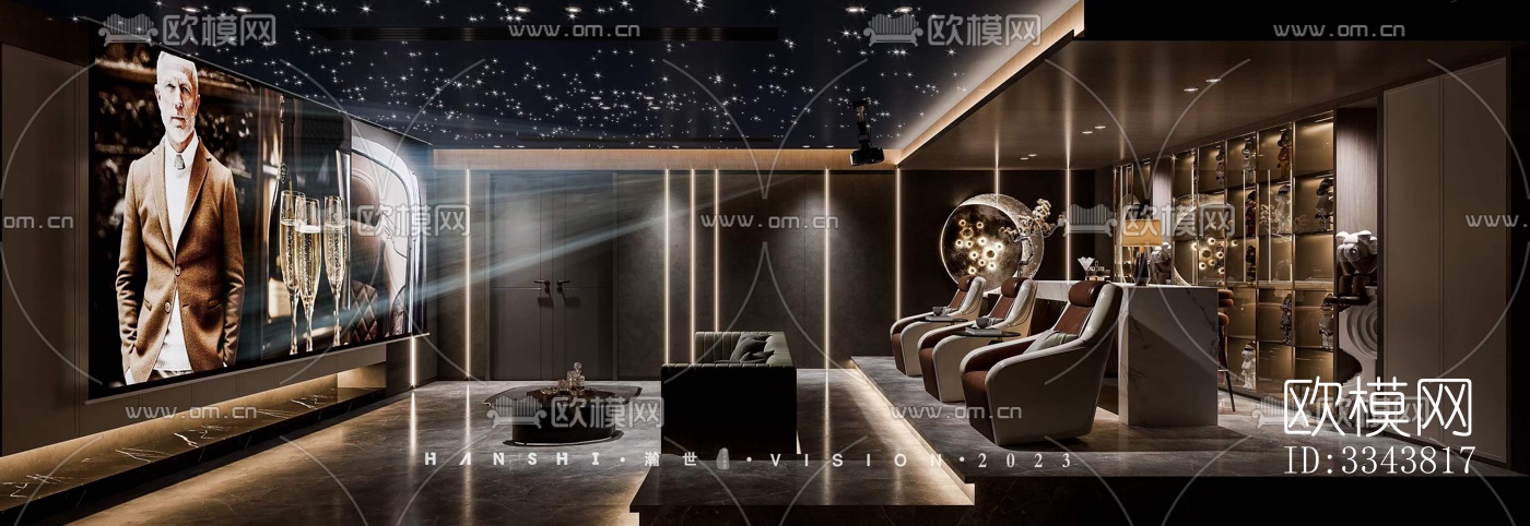 现代别墅效果图下载（渲染图9）