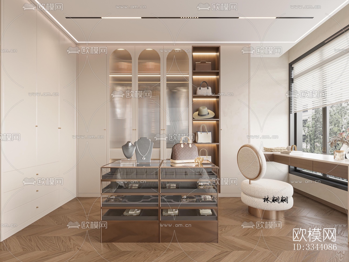 现代别墅效果图下载（渲染图4）