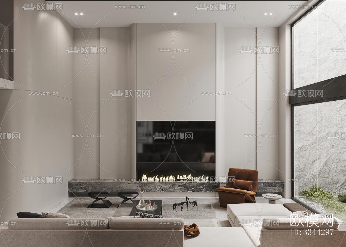 现代别墅效果图下载（渲染图13）