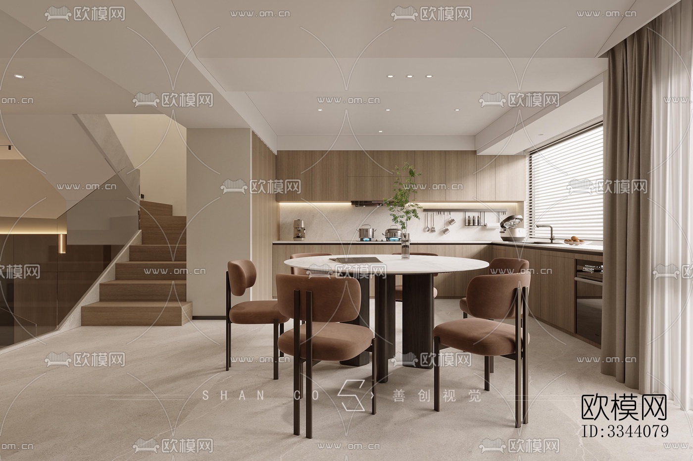 现代别墅效果图下载（渲染图9）