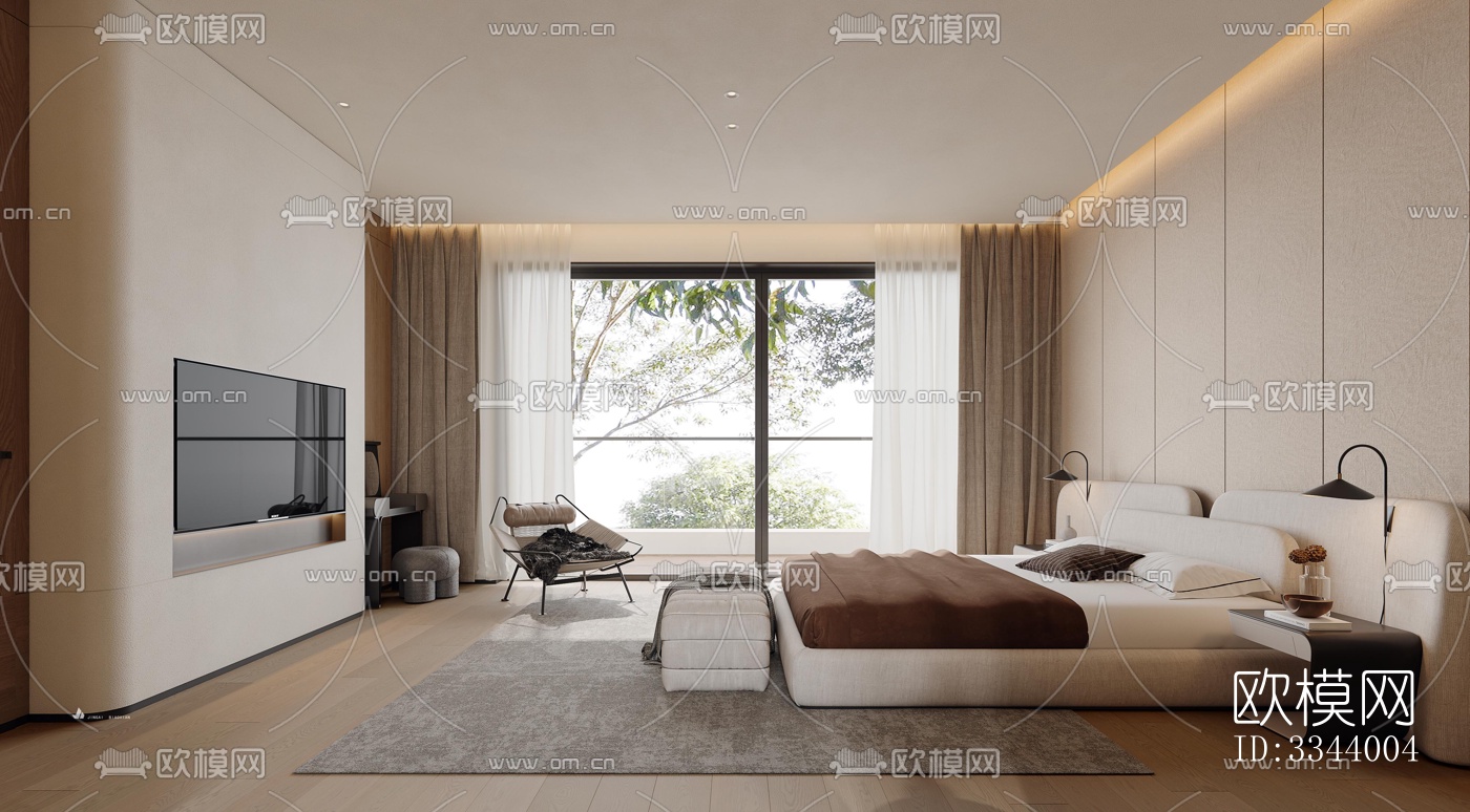 现代别墅效果图下载（渲染图2）