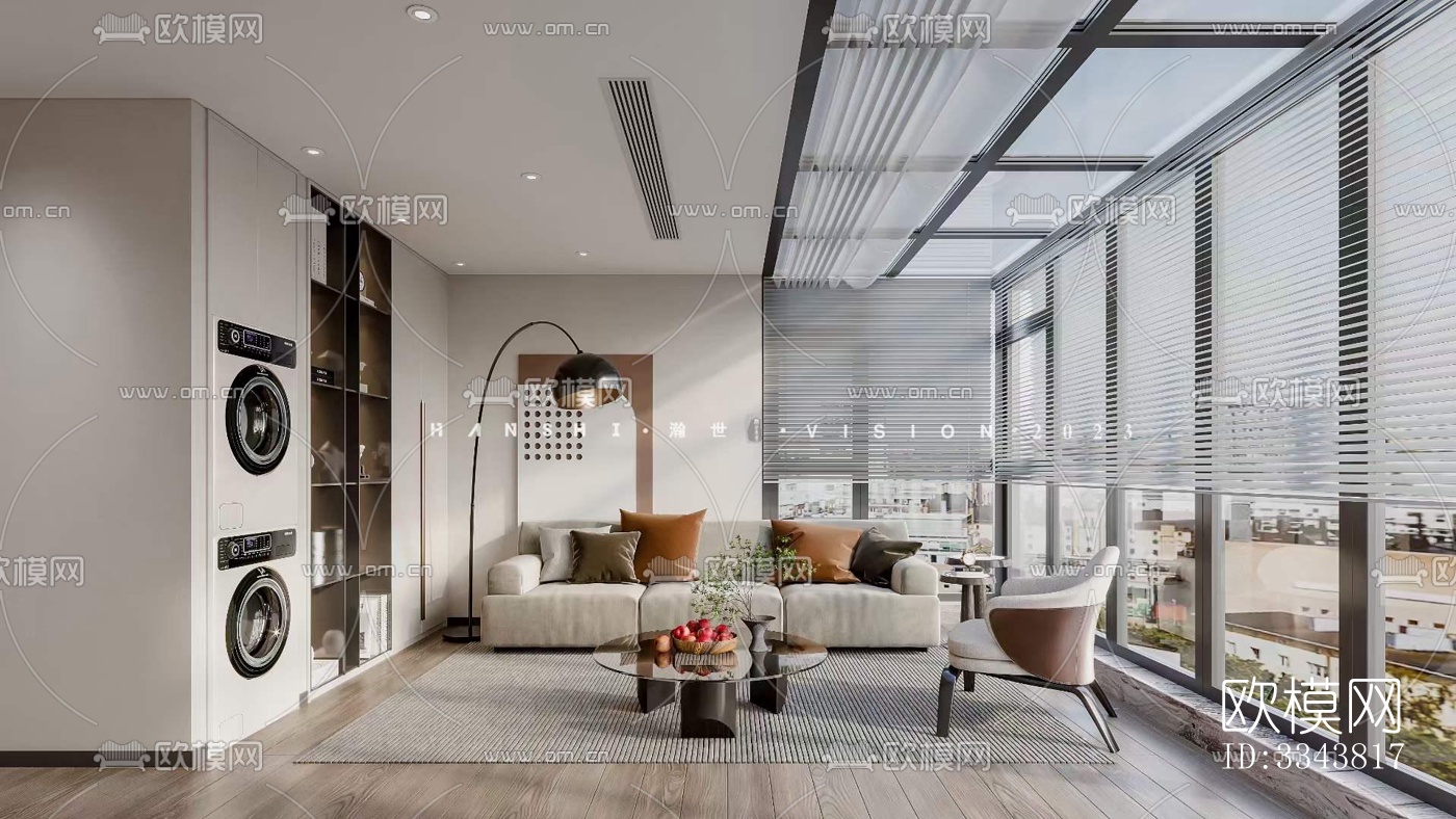 现代别墅效果图下载（渲染图6）