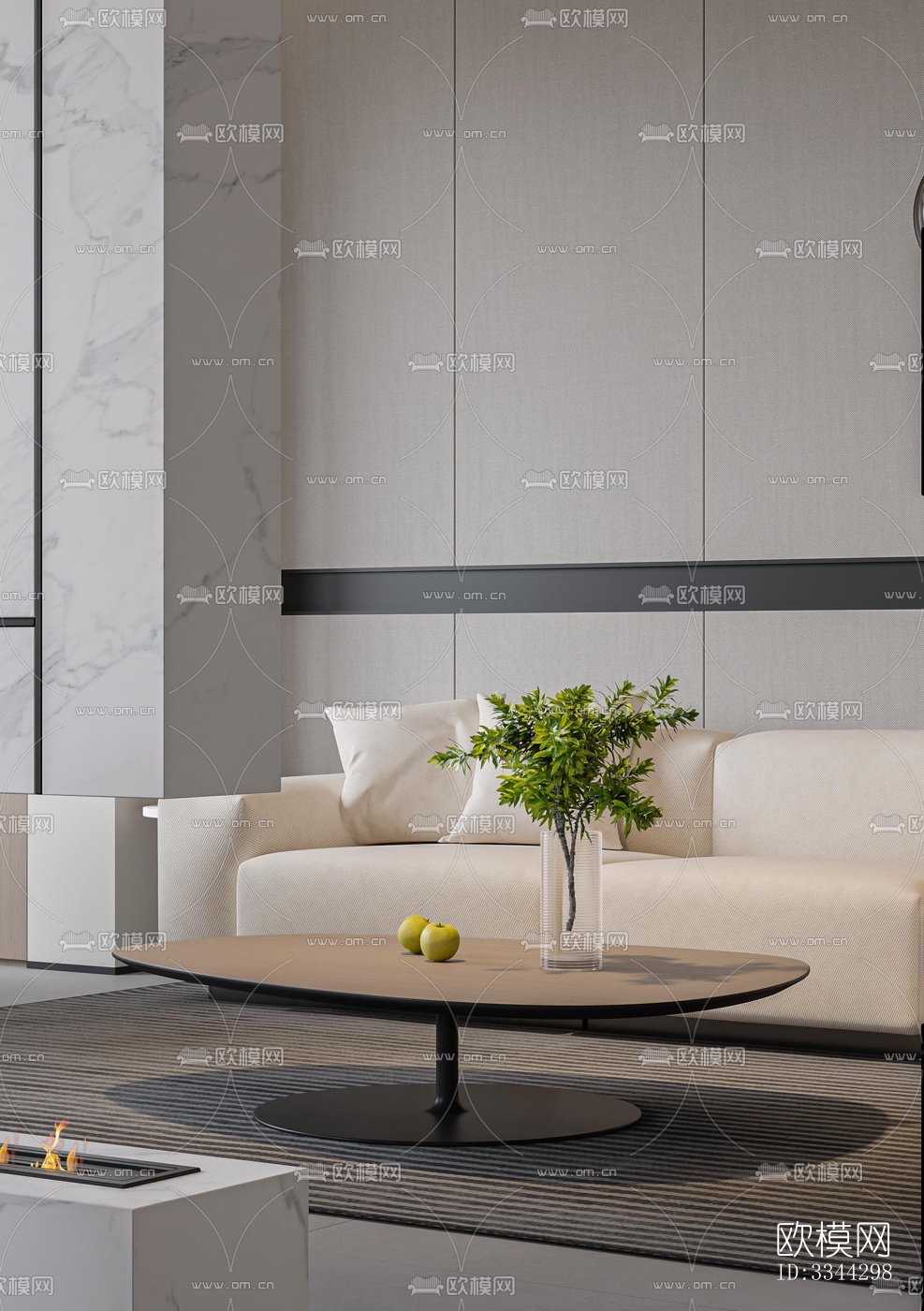 现代别墅效果图下载（渲染图10）