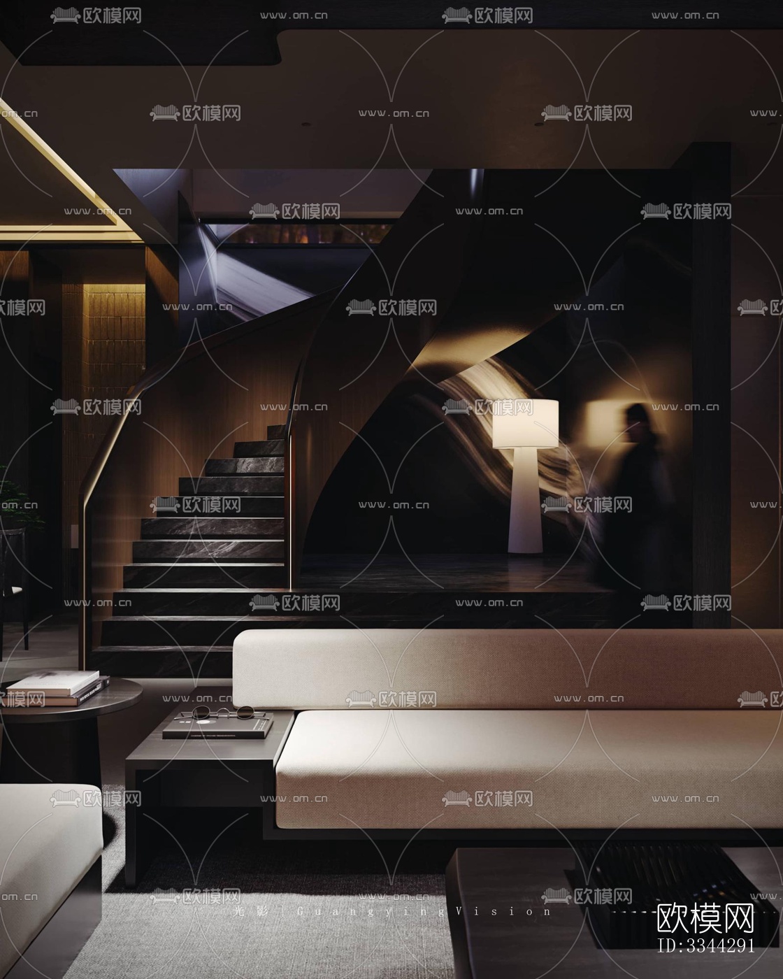 现代别墅效果图下载（渲染图9）