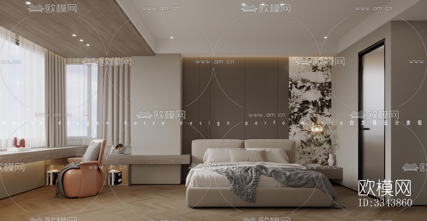 现代别墅效果图下载（渲染图6）