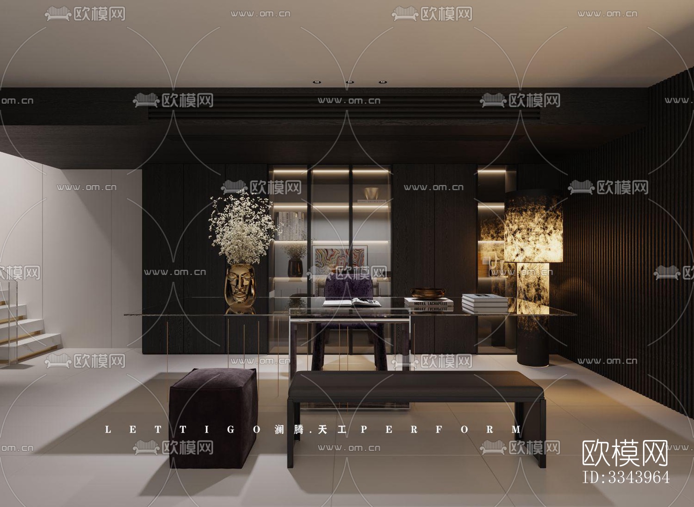 现代别墅效果图下载（渲染图6）