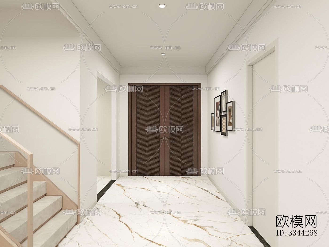 现代别墅效果图下载（渲染图7）