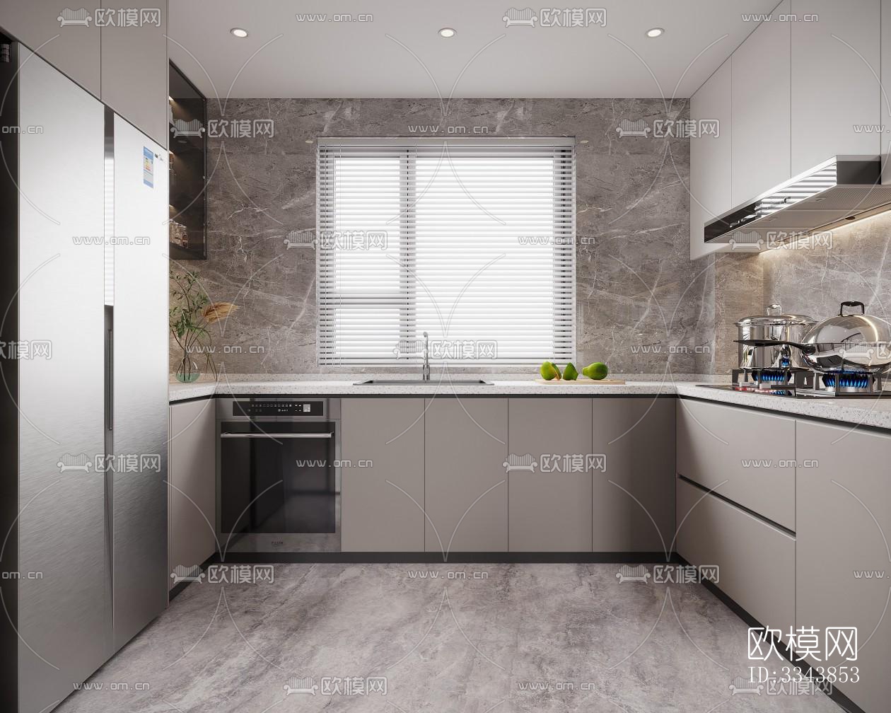 现代别墅效果图下载（渲染图9）