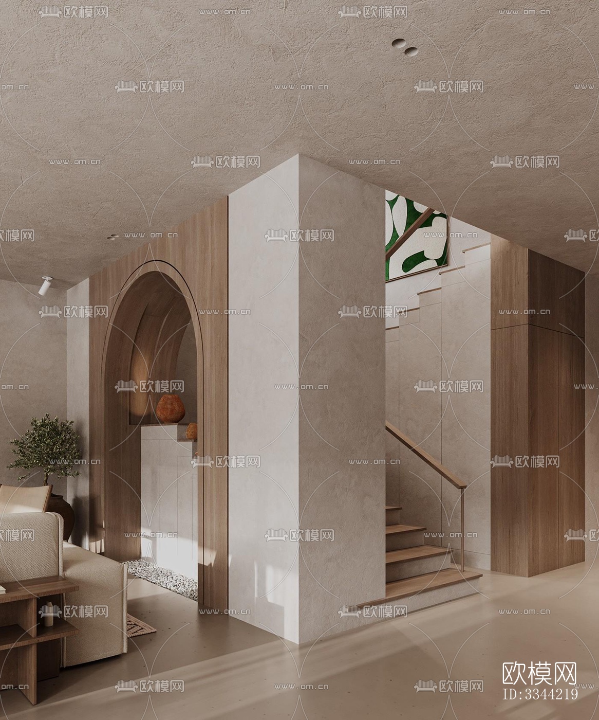 现代别墅效果图下载（渲染图9）