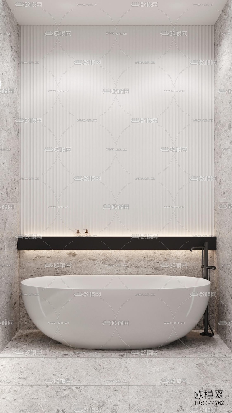 现代卧室效果图下载（渲染图8）