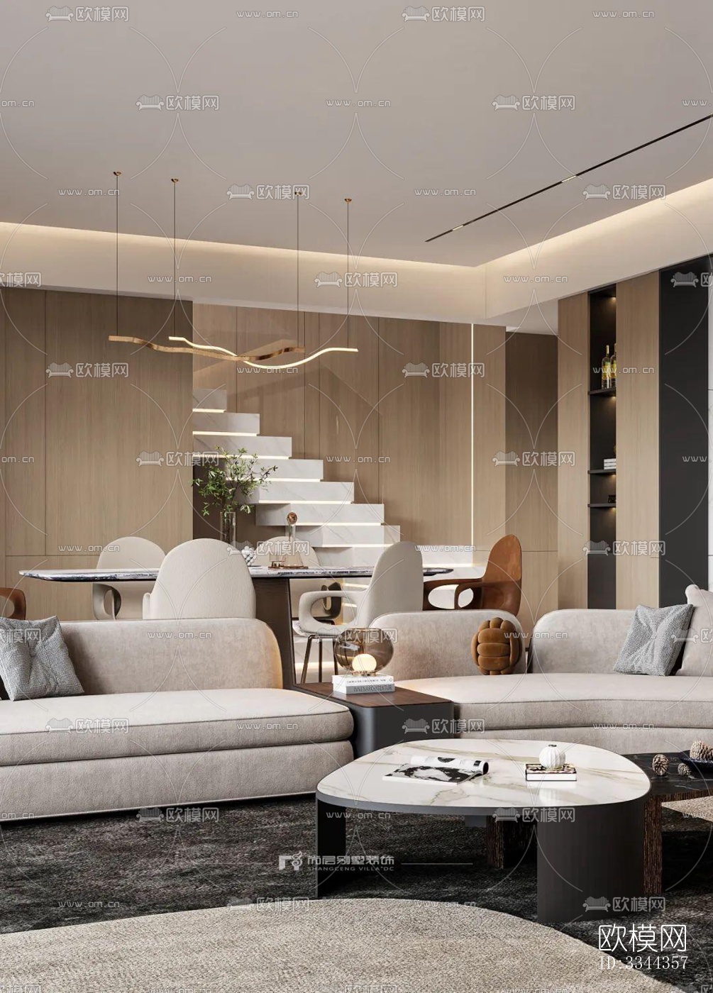 现代别墅效果图下载（渲染图2）