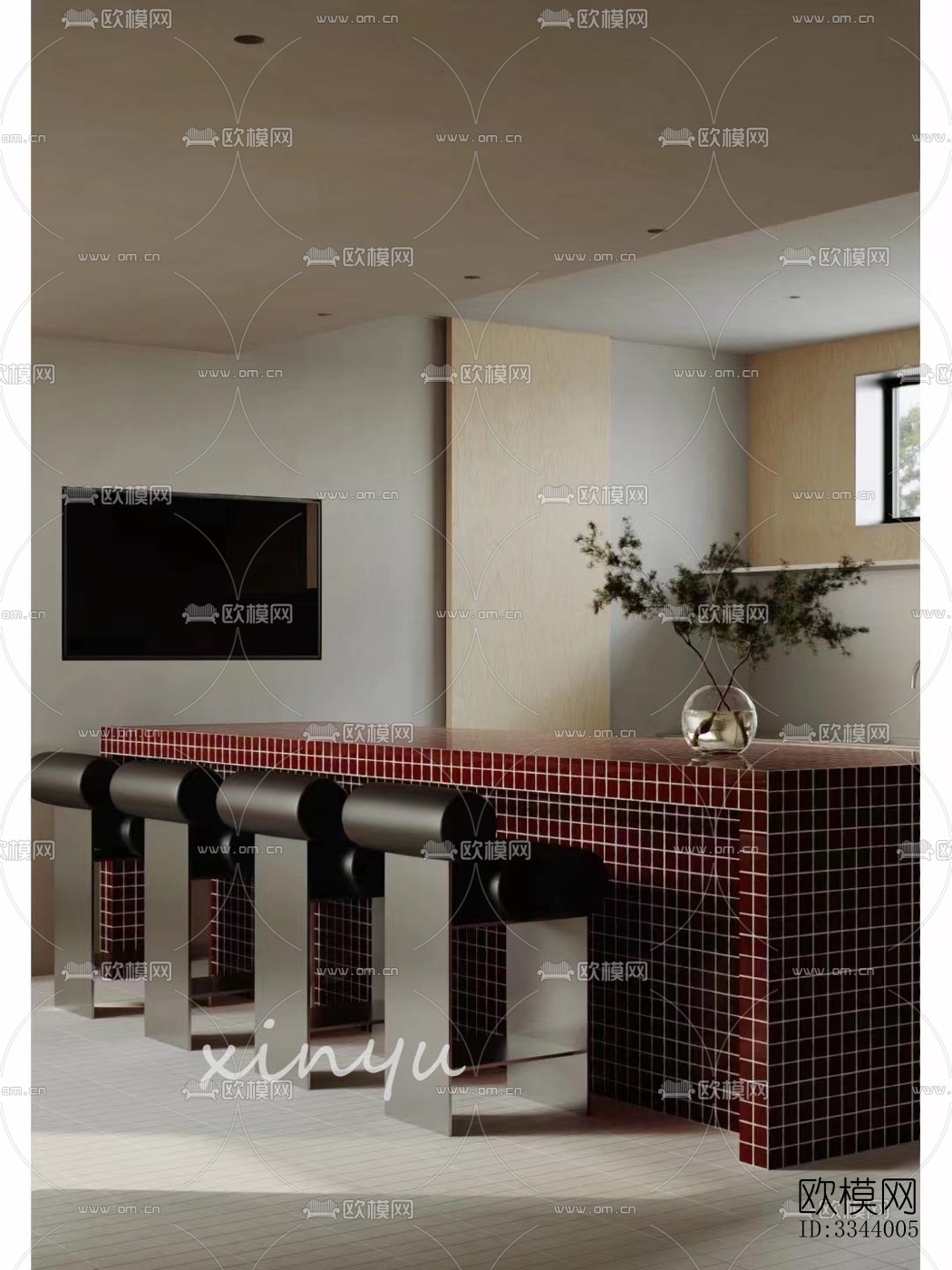 现代别墅效果图下载（渲染图2）