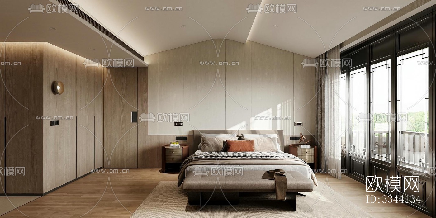 现代别墅效果图下载（渲染图7）