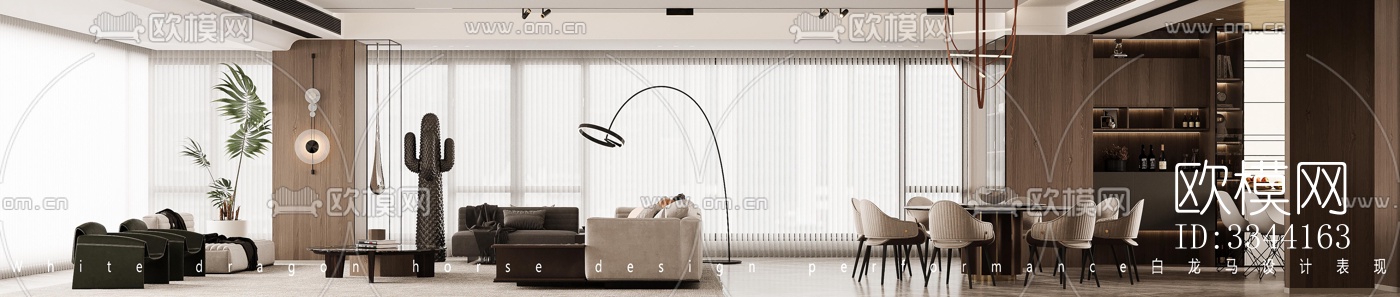 现代别墅效果图下载（渲染图6）