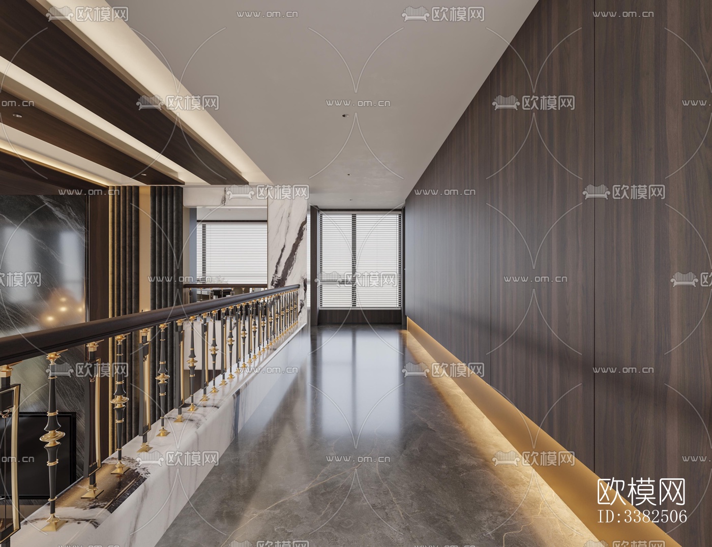 现代别墅效果图下载（渲染图13）