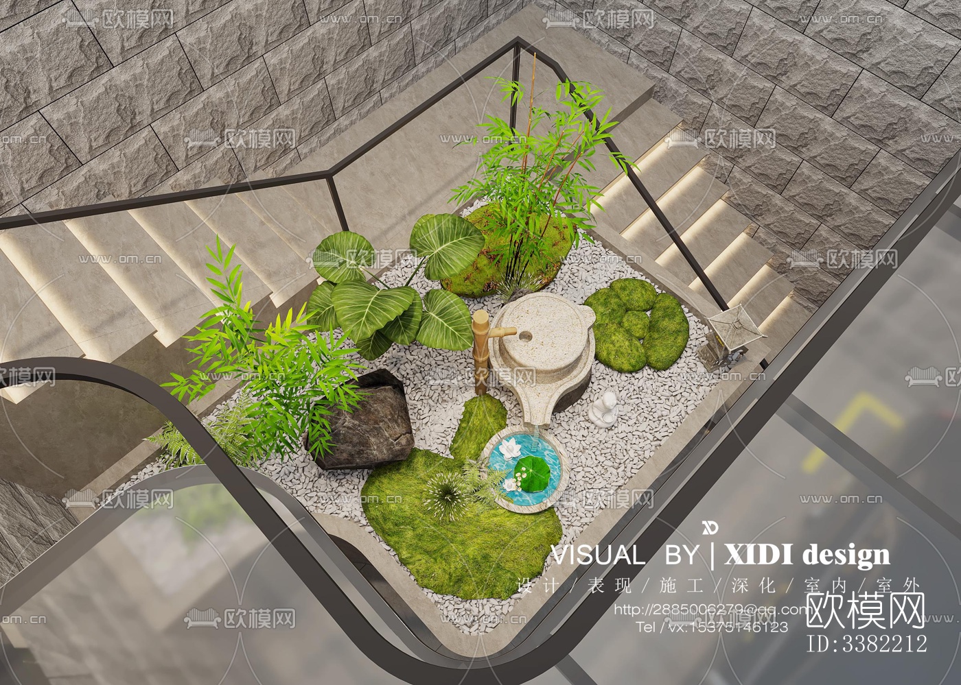 现代别墅效果图下载（渲染图9）