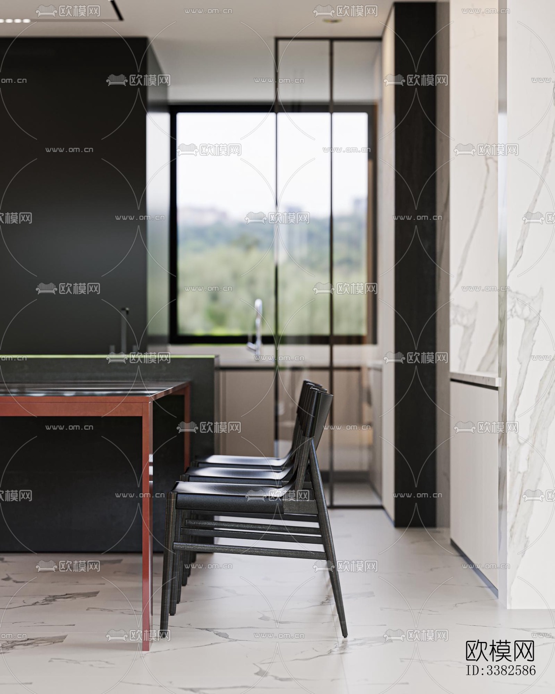 现代别墅效果图下载（渲染图7）