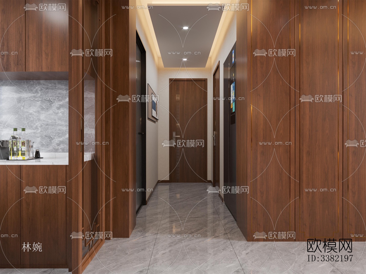 现代别墅效果图下载（渲染图6）