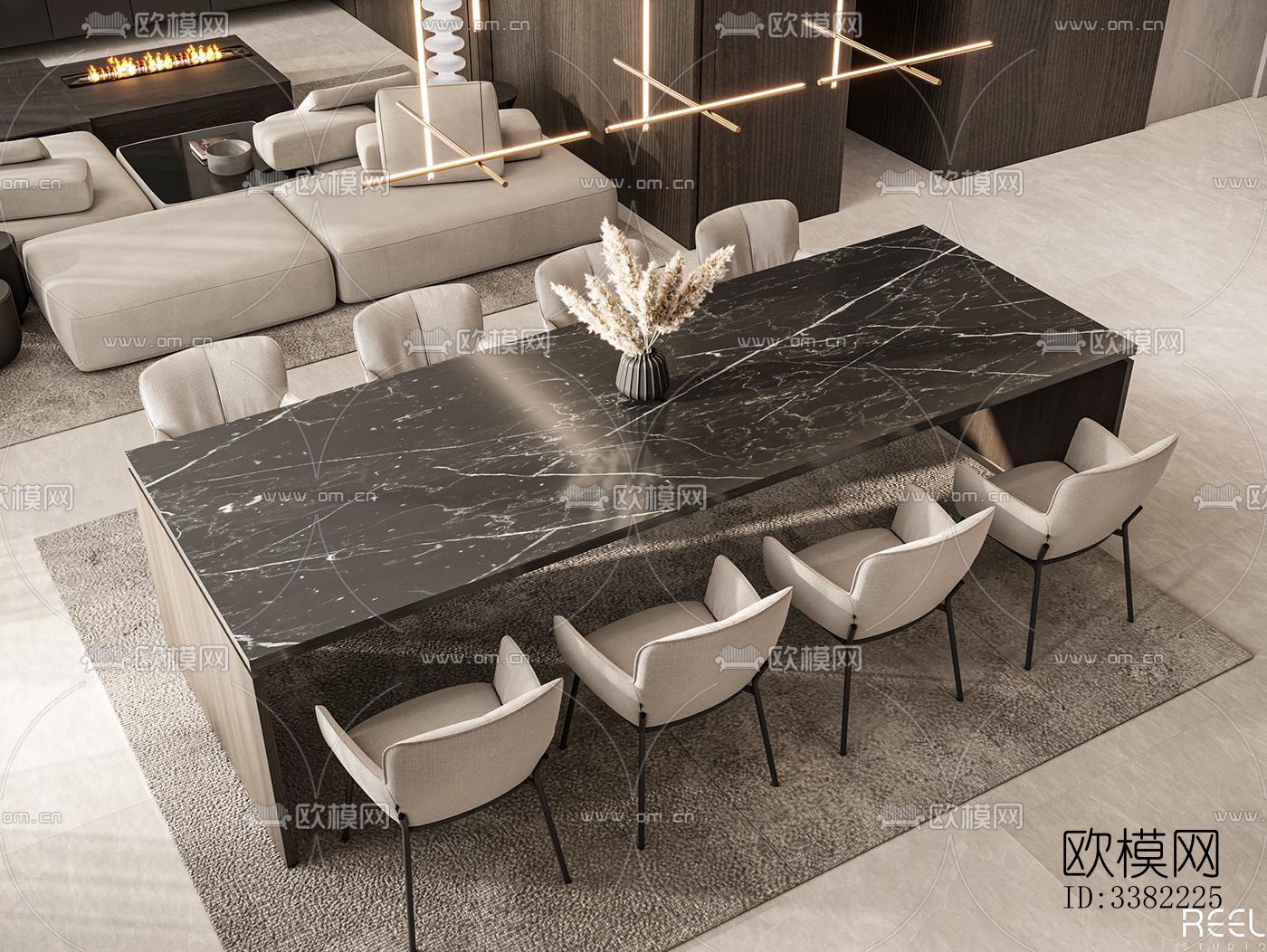 现代别墅效果图下载（渲染图4）